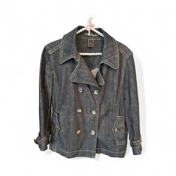 Ann Taylor Jackets & Blazers - Ann Taylor Dark Blue Denim Jacket